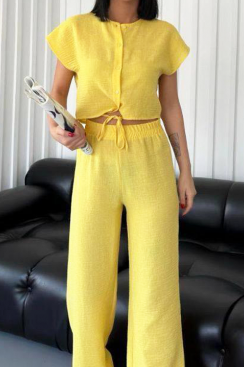Komplet MEDINKA YELLOW, Boja: žuta, IVET.HR - MODERNA ODJEĆA