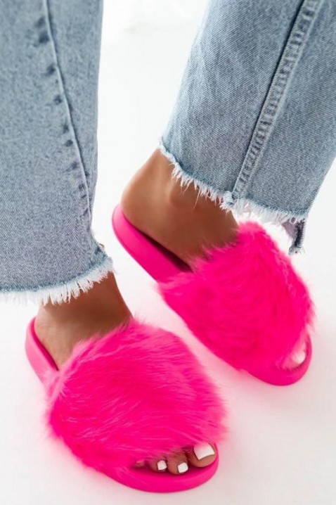 Ženske papuče RUSOLDA FUCHSIA, Boja: fuksija, IVET.HR - MODERNA ODJEĆA