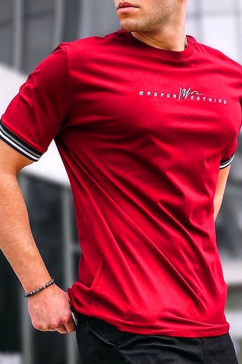 Muška majica MRONSON RED, Boja: crvena, IVET.HR - MODERNA ODJEĆA