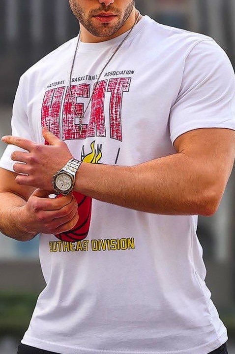 Muška majica BROMO WHITE, Boja: bijela, IVET.HR - MODERNA ODJEĆA