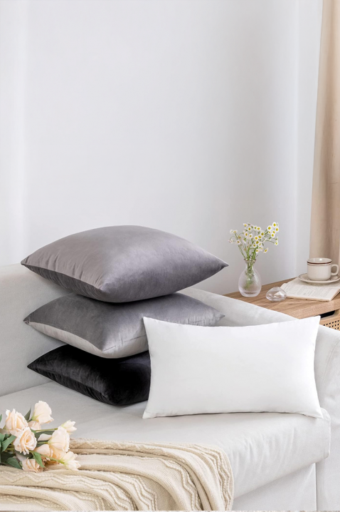 Jastučnica FLOMEJA GREY 40х40 cm, Boja: siva, IVET.HR - MODERNA ODJEĆA