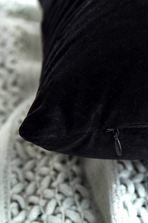 Jastučnica FLOMEJA BLACK 40х40 cm, Boja: crna, IVET.HR - MODERNA ODJEĆA