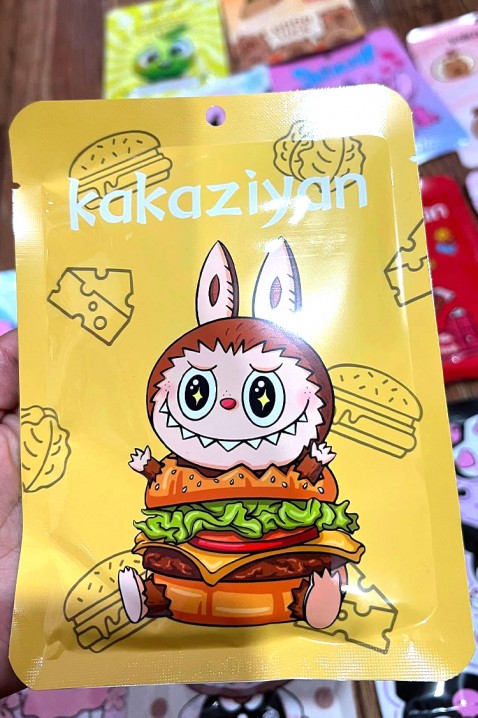 Maska za lice KAKAZIYAN LABUBU Face Mask YELLOWIVET.HR - MODERNA ODJEĆA