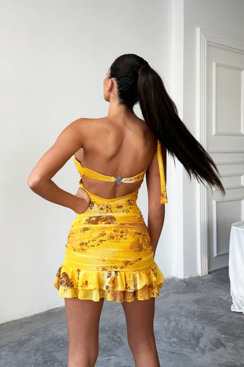 Haljina CAFENITA YELLOW, Boja: žuta, IVET.HR - MODERNA ODJEĆA