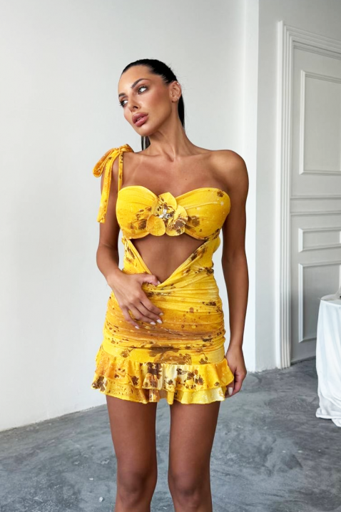 Haljina CAFENITA YELLOW, Boja: žuta, IVET.HR - MODERNA ODJEĆA
