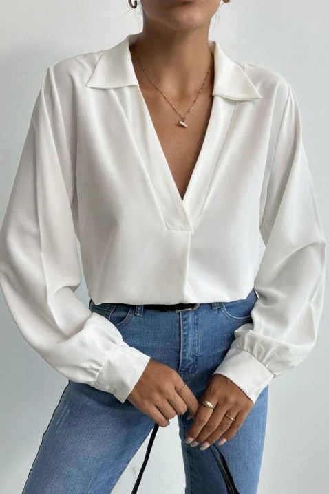 Ženska bluza DOSMELFA WHITE, Boja: bijela, IVET.HR - MODERNA ODJEĆA