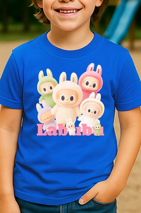 Dječija majica LABUBU KIDDY BLUE, Boja: plava, IVET.HR - MODERNA ODJEĆA