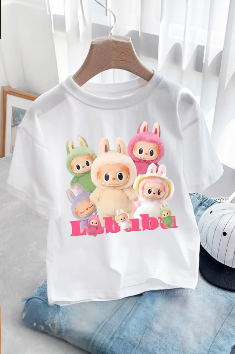 Dječija majica LABUBU KIDDY WHITE, Boja: bijela, IVET.HR - MODERNA ODJEĆA