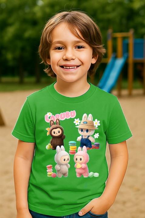 Dječja majica LABUBU TOYTOP GREEN, Boja: zelena, IVET.HR - MODERNA ODJEĆA