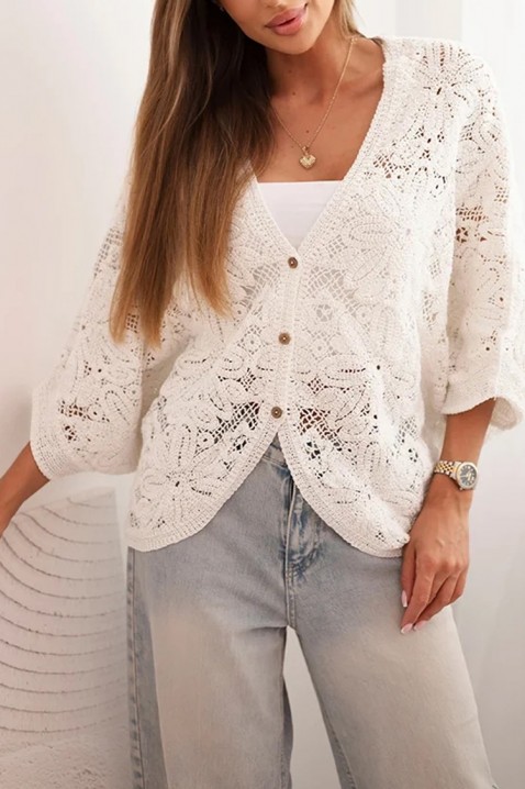 Ženska bluza PLESIANA, Boja: bijela, IVET.HR - MODERNA ODJEĆA