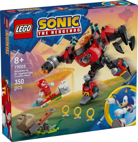 77005 | Knuckles kontra dr. Eggman w mechu Egg CrusherIVET.HR - MODERNA ODJEĆA