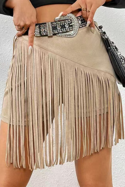 Suknja - hlače KRENOLDA BEIGE, Boja: bež, IVET.HR - MODERNA ODJEĆA
