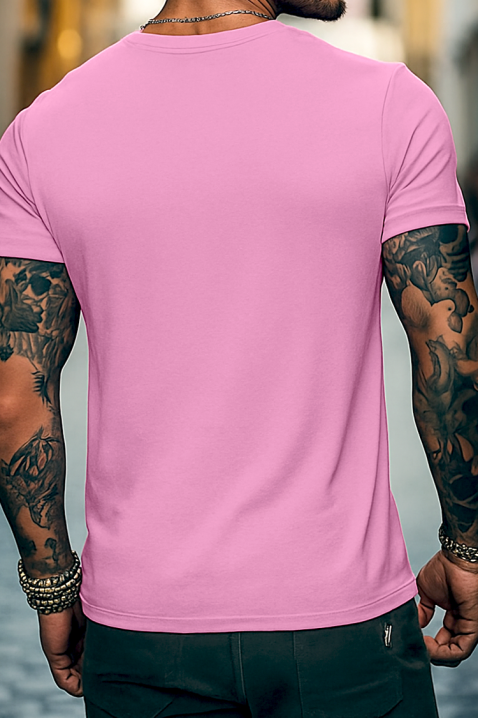Muška majica BERKEDO PINK, Boja: roza, IVET.HR - MODERNA ODJEĆA