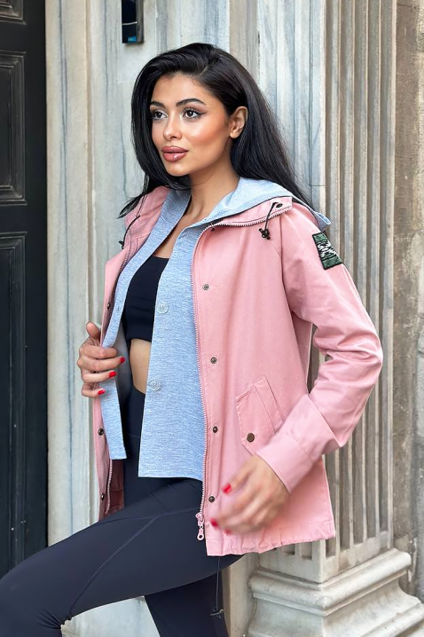 Jakna ZELMIRDA PINK, Boja: roza, IVET.HR - MODERNA ODJEĆA