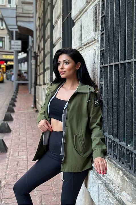 Jakna ZELMIRDA GREEN, Boja: zelena, IVET.HR - MODERNA ODJEĆA