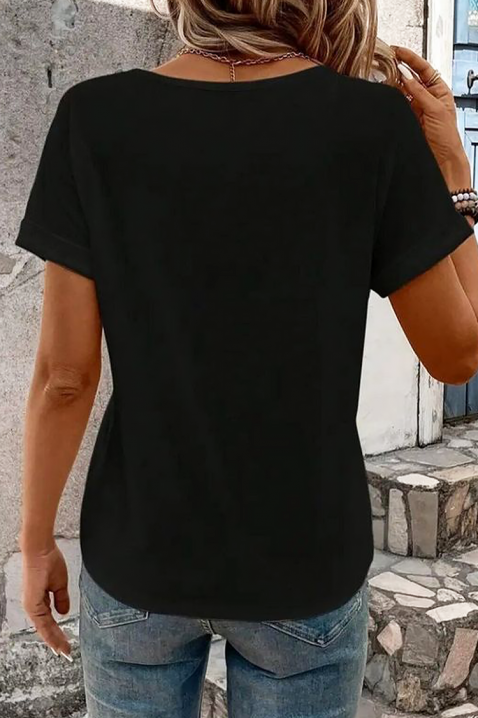 Majica RENESMA BLACK, Boja: crna, IVET.HR - MODERNA ODJEĆA