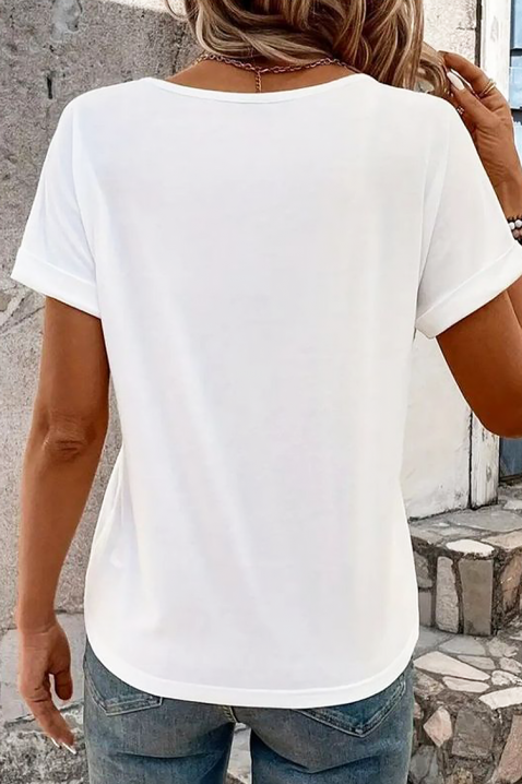 Majica RENESMA WHITE, Boja: bijela, IVET.HR - MODERNA ODJEĆA