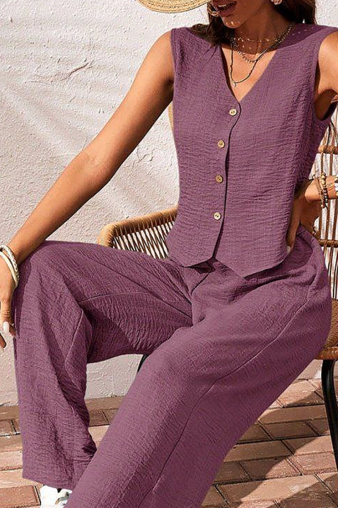 Komplet JENELINA PURPLE, Boja: ljubičasta, IVET.HR - MODERNA ODJEĆA