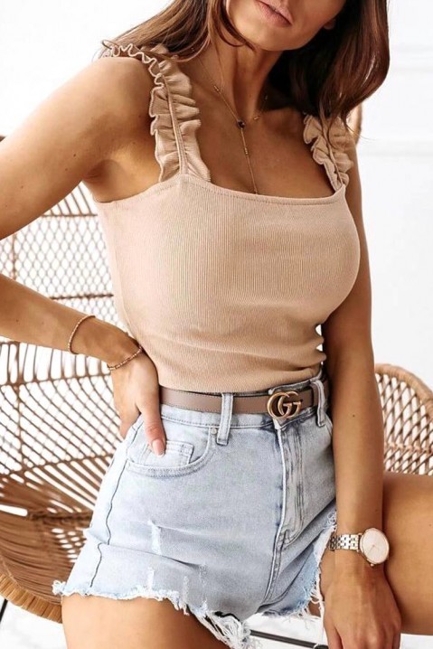 Top BRANILA BEIGE, Boja: bež, IVET.HR - MODERNA ODJEĆA