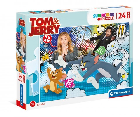 Dječja slagalica Clementoni od 24 maxi dijela - Tom i JerryIVET.HR - MODERNA ODJEĆA