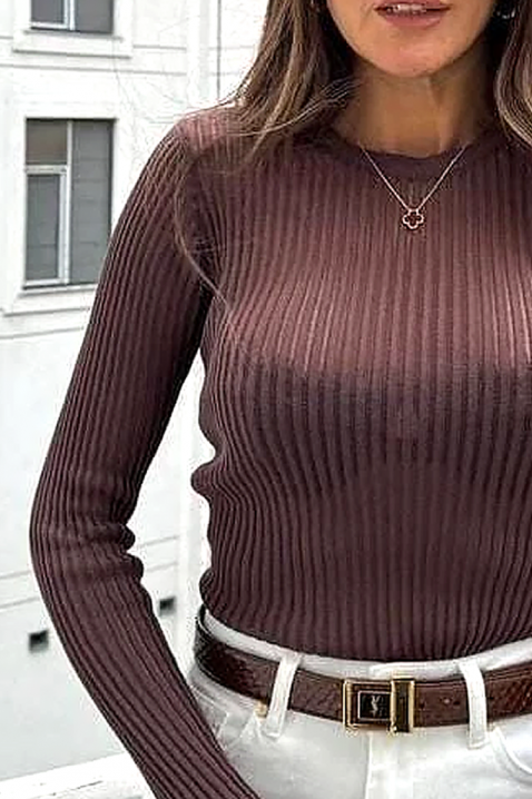 Ženska bluza BELZONDA BROWN, Boja: smeđa, IVET.HR - MODERNA ODJEĆA