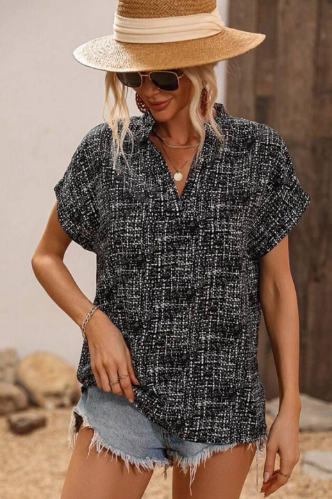 Ženska bluza AZURENA BLACK, Boja: crna, IVET.HR - MODERNA ODJEĆA