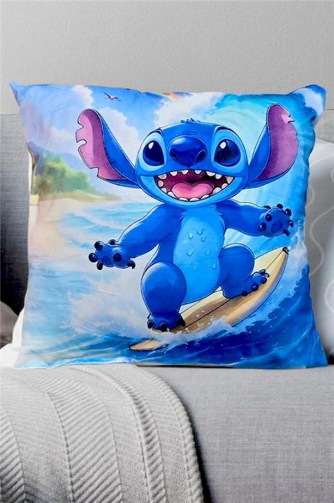 Dječji jastuk STITCH SURF, Boja: plava, IVET.HR - MODERNA ODJEĆA
