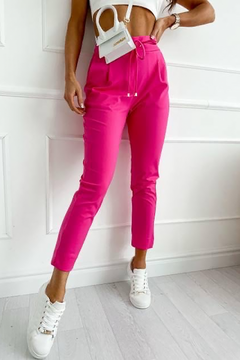 Hlače TORLONDA PINK, Boja: roza, IVET.HR - MODERNA ODJEĆA