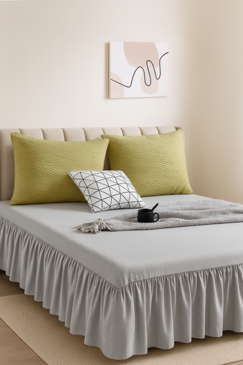 Pokrivač BENJILFA GREY 180х200 cm, Boja: siva, IVET.HR - MODERNA ODJEĆA