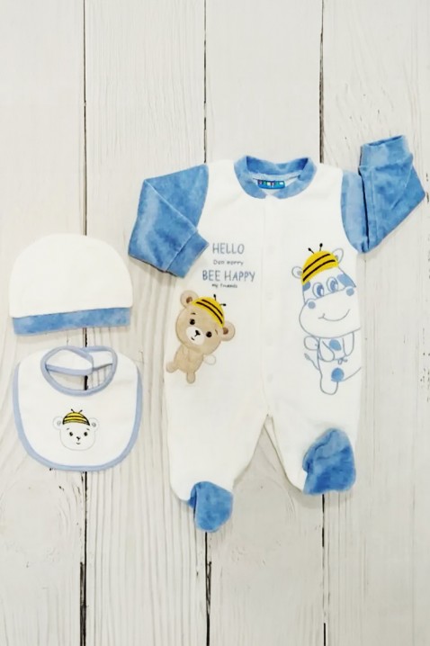 Komplet za bebe MUKINI BLUE, Boja: plava, IVET.HR - MODERNA ODJEĆA