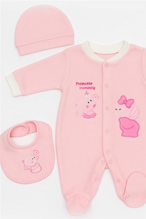 Komplet za bebe BEBELAND PINK, Boja: roza, IVET.HR - MODERNA ODJEĆA