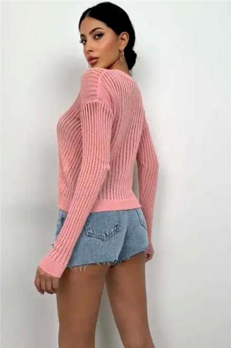 Džemper DELUANA PINK, Boja: roza, IVET.HR - MODERNA ODJEĆA