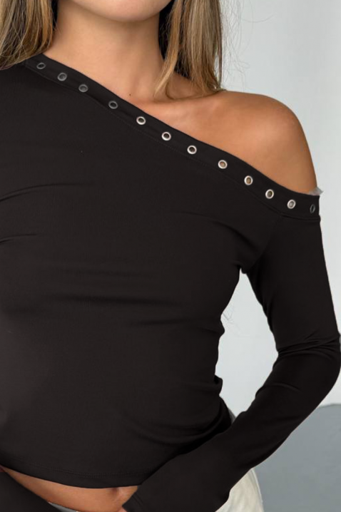 Ženska bluza LAVINDA BLACK, Boja: crna, IVET.HR - MODERNA ODJEĆA