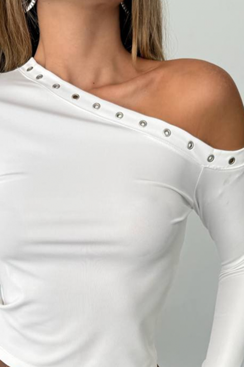 Ženska bluza LAVINDA WHITE, Boja: bijela, IVET.HR - MODERNA ODJEĆA