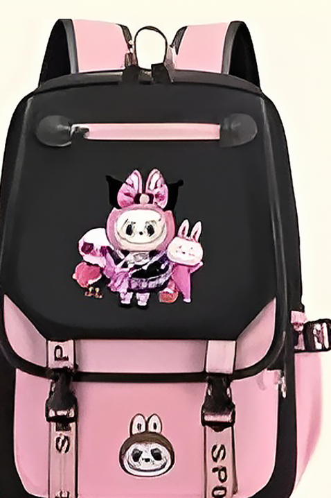 Dječji ruksak LABUBU COOLITA PINK, Boja: roza, IVET.HR - MODERNA ODJEĆA