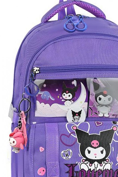 Dječji ruksak LOVEME PURPLE, Boja: ljubičasta, IVET.HR - MODERNA ODJEĆA