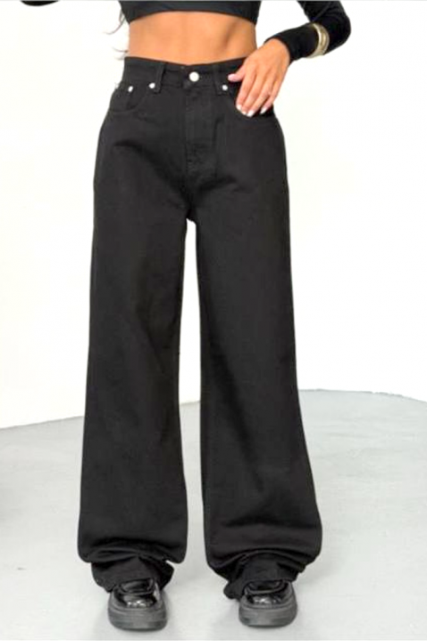 Traperice DENIMZA BLACK, Boja: crna, IVET.HR - MODERNA ODJEĆA