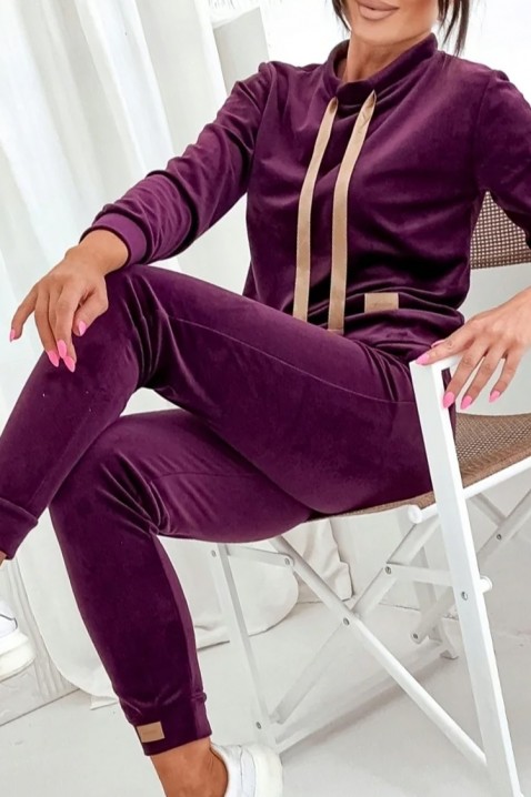 Komplet LURMENDA BORDO, Boja: bordo, IVET.HR - MODERNA ODJEĆA