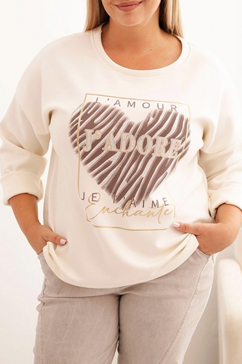 Ženska bluza JORMELDA WHITE, Boja: bijela, IVET.HR - MODERNA ODJEĆA