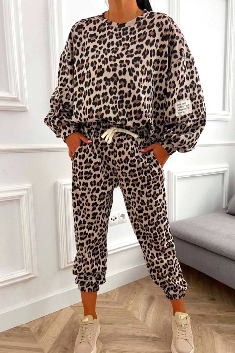 Komplet BRONDERLA, Boja: leopard, IVET.HR - MODERNA ODJEĆA