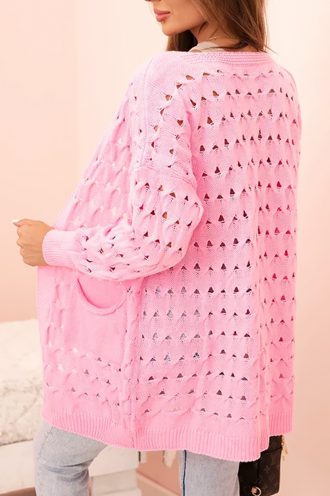 Kardigan NELFORLIA PINK, Boja: roza, IVET.HR - MODERNA ODJEĆA