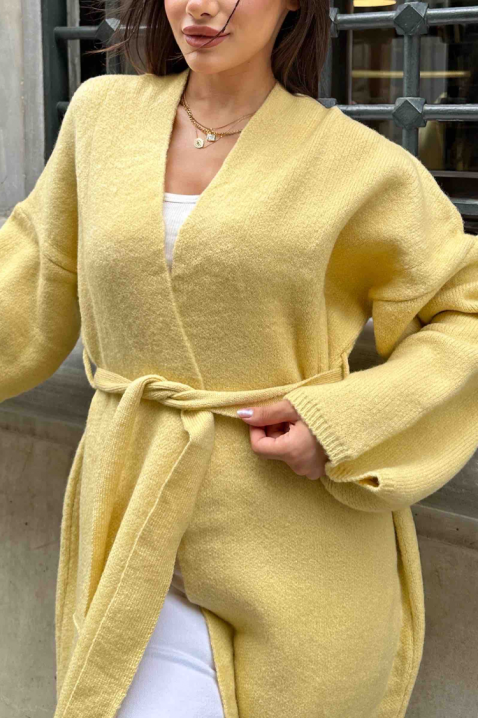 Kardigan BRALONDA YELLOW, Boja: žuta, IVET.HR - MODERNA ODJEĆA