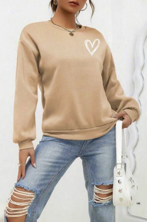 Ženska bluza BRENOLZA BEIGE, Boja: bež, IVET.HR - MODERNA ODJEĆA