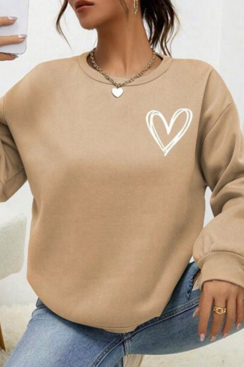 Ženska bluza BRENOLZA BEIGE, Boja: bež, IVET.HR - MODERNA ODJEĆA