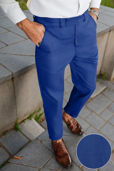 Muške hlače JINZO BLUE, Boja: plava, IVET.HR - MODERNA ODJEĆA