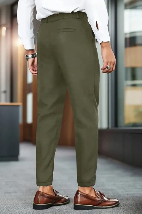 Muške hlače JINZO KHAKI, Boja: kaki, IVET.HR - MODERNA ODJEĆA