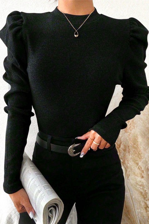 Ženska bluza ZLAMENZA BLACK, Boja: crna, IVET.HR - MODERNA ODJEĆA