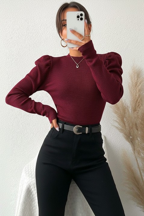 Ženska bluza ZLAMENZA BORDO - Bluze | Ivet.HR Ženska bluza ZLAMENZA BORDO, Boja: bordo, IVET.HR - MODERNA ODJEĆA