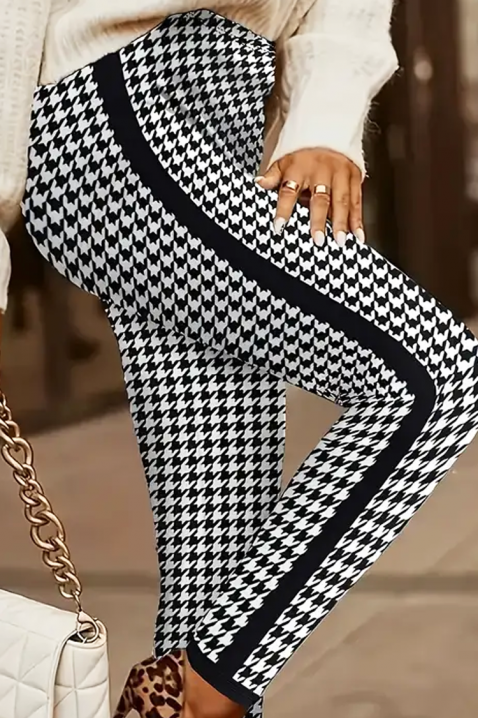 Hlače SORLENTA - Hlače | Ivet.HR Hlače SORLENTA, Boja: crna i bijela, IVET.HR - MODERNA ODJEĆA