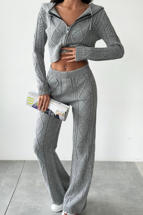 Komplet GLADINA GREY, Boja: siva, IVET.HR - MODERNA ODJEĆA